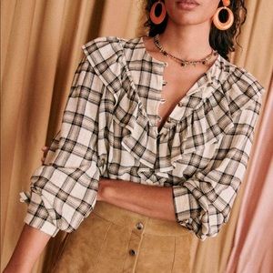 Brand new sezane Angelina shirt.